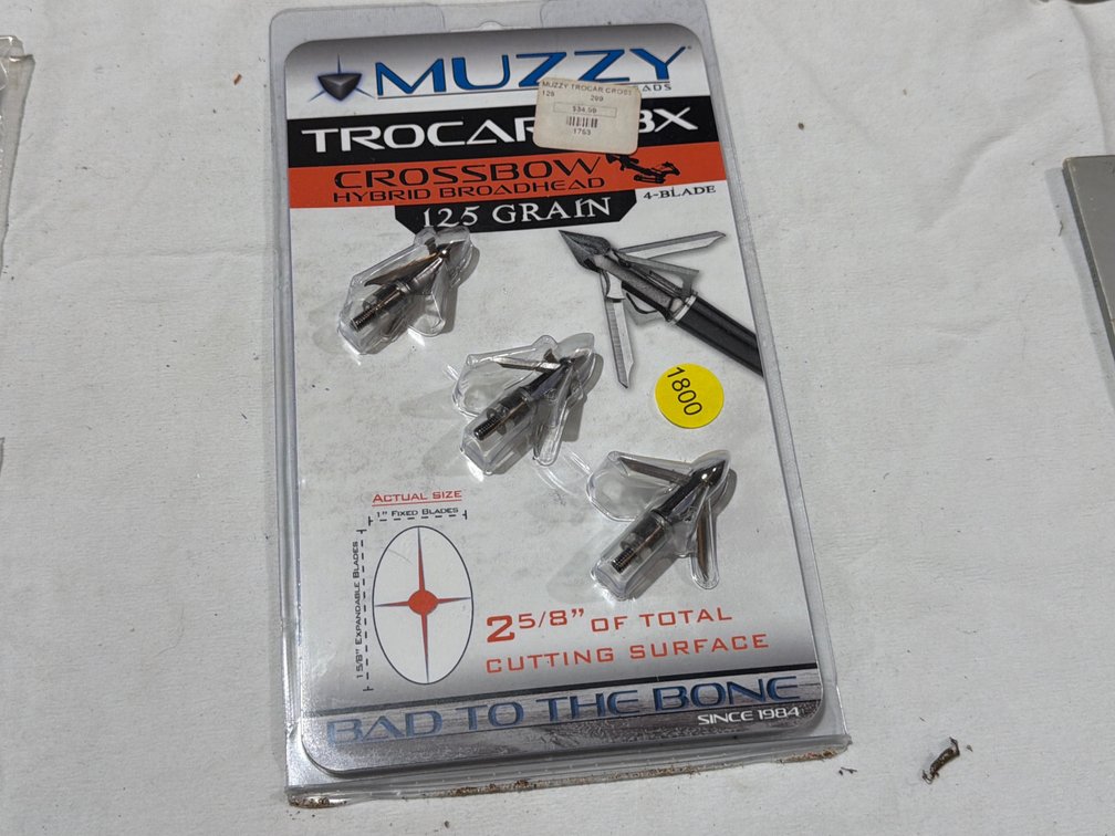 TROCAR CROSSBOW 125 GR BROADHEADS