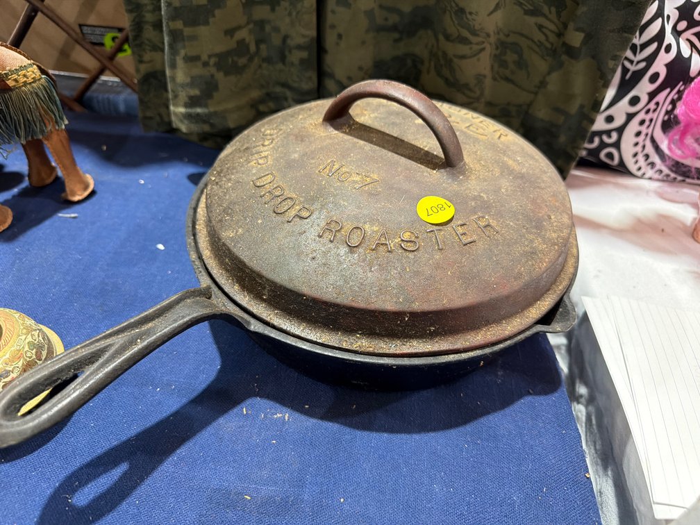 WAGNER WARE NO 7 DRIP DROP ROASTER