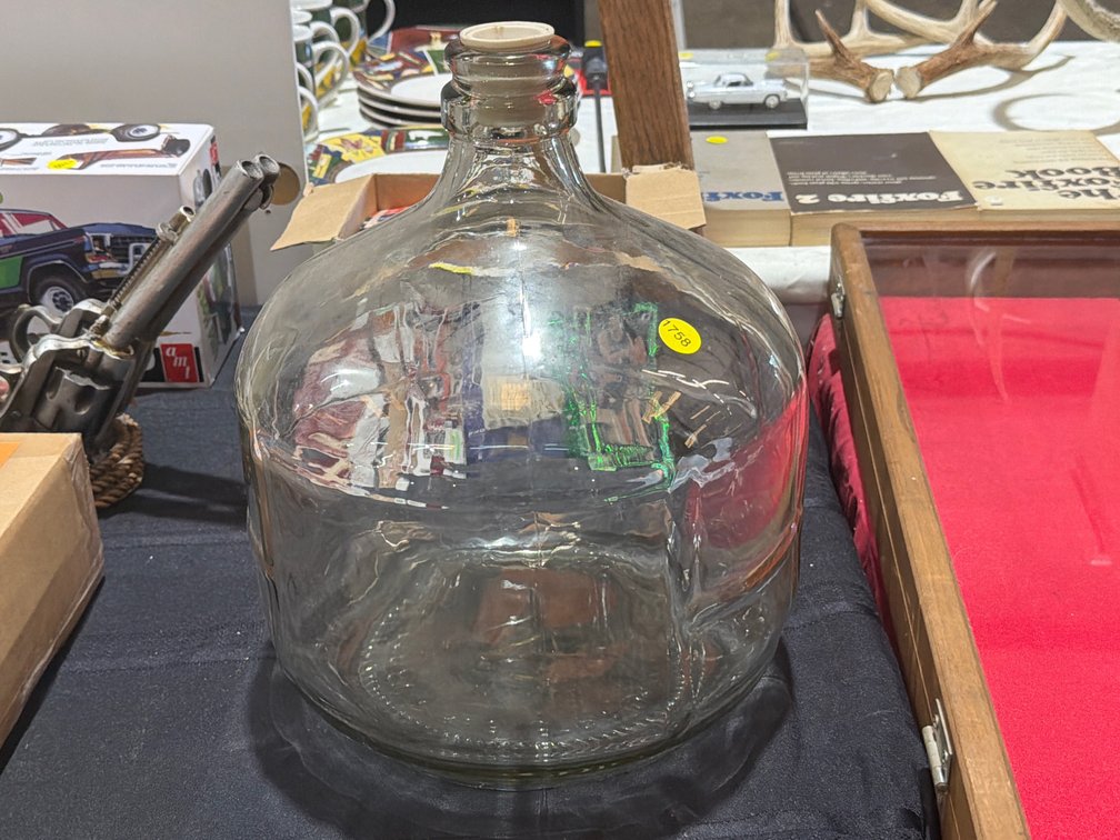 LARGE GLASS JUG