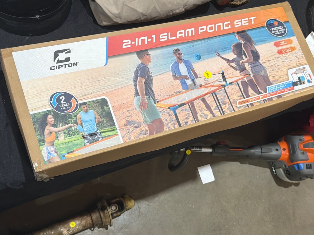 2-IN -1 SLAM PONG SET