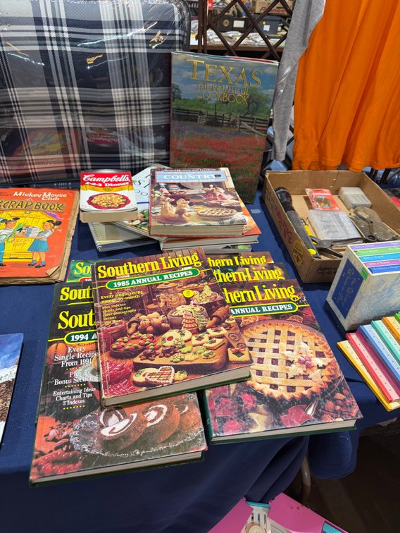 VARIOUS COOKBOOKS