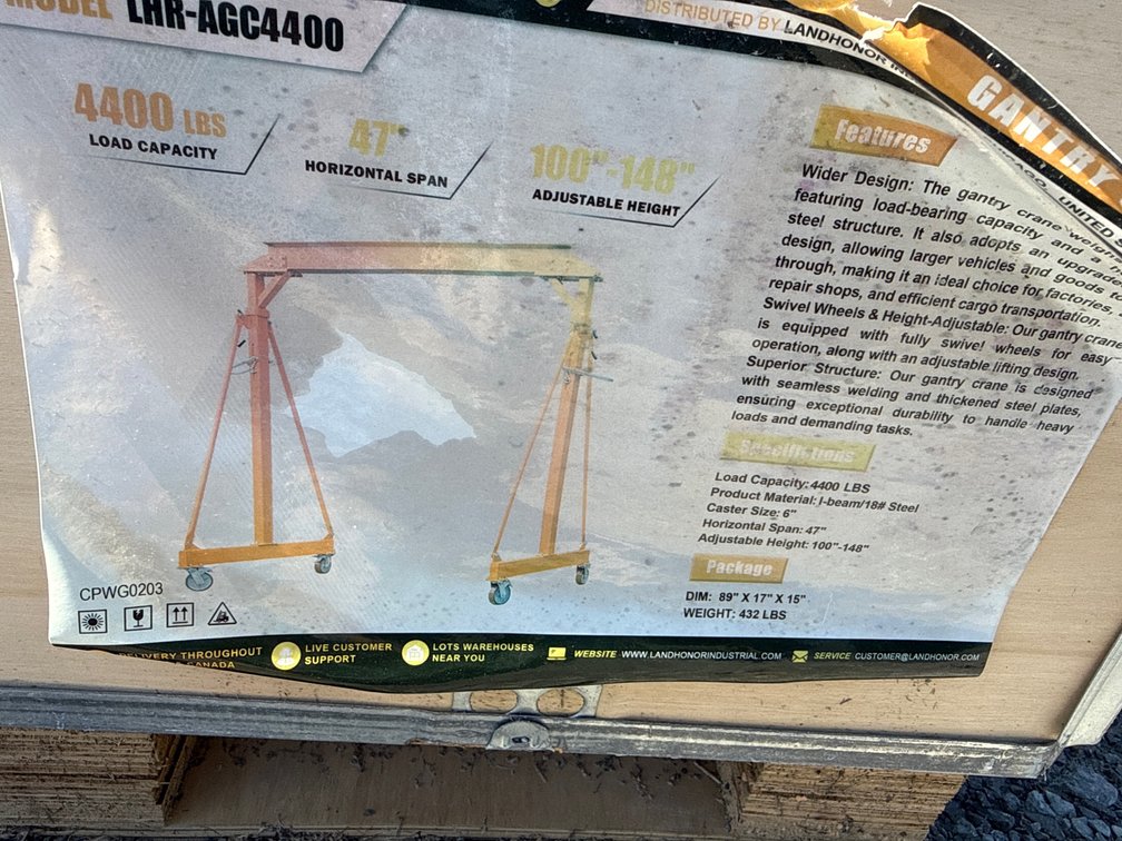GANTRY CRANE