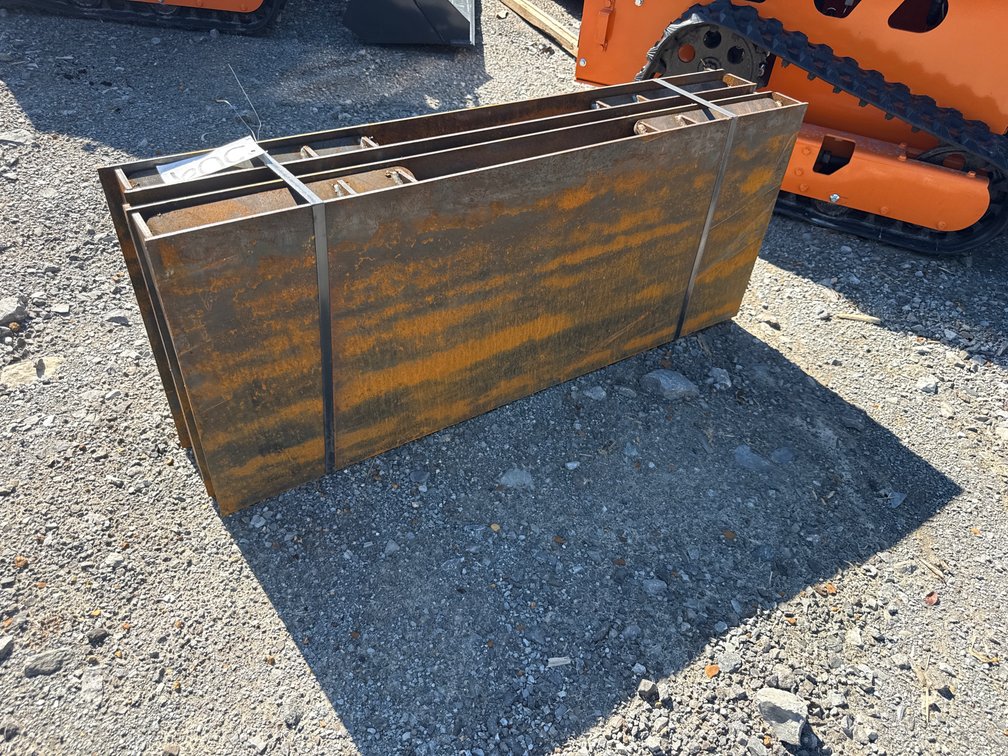 (4) SKID STEER MOUNT PLATES