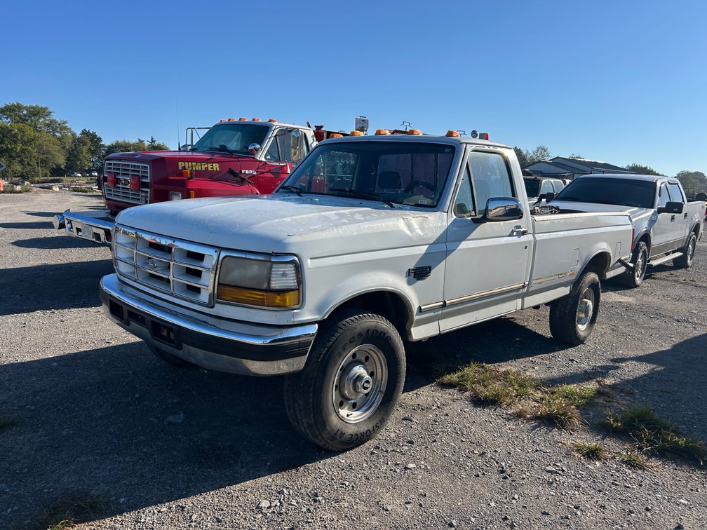 1993 FORD F-250 4X4 DIESEL TRUCK (Title)