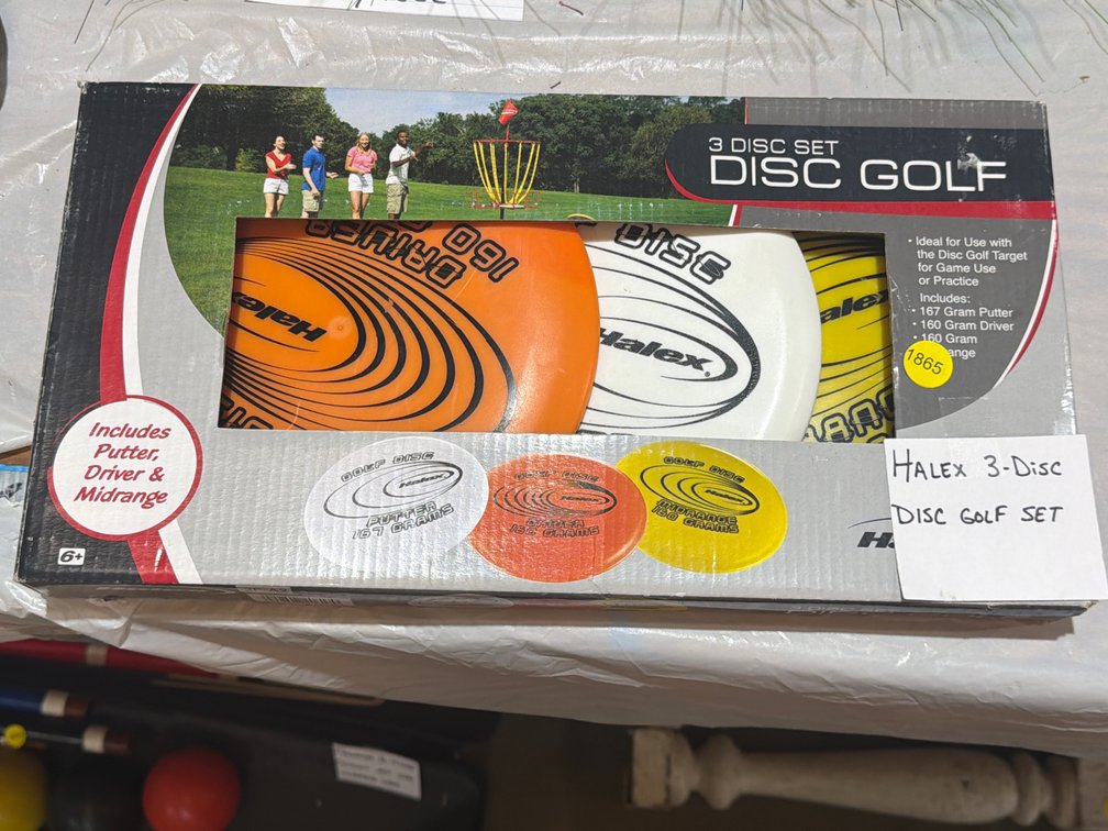 HALEX 3PC DISC GOLF SET