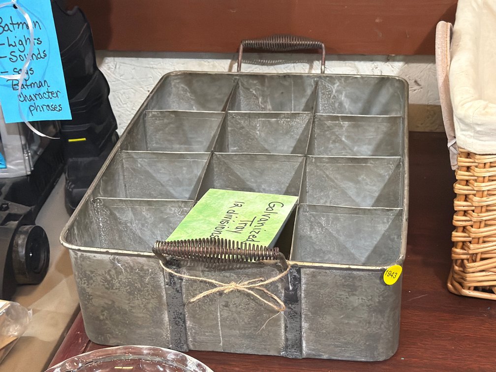 GALVANIZED TRAY