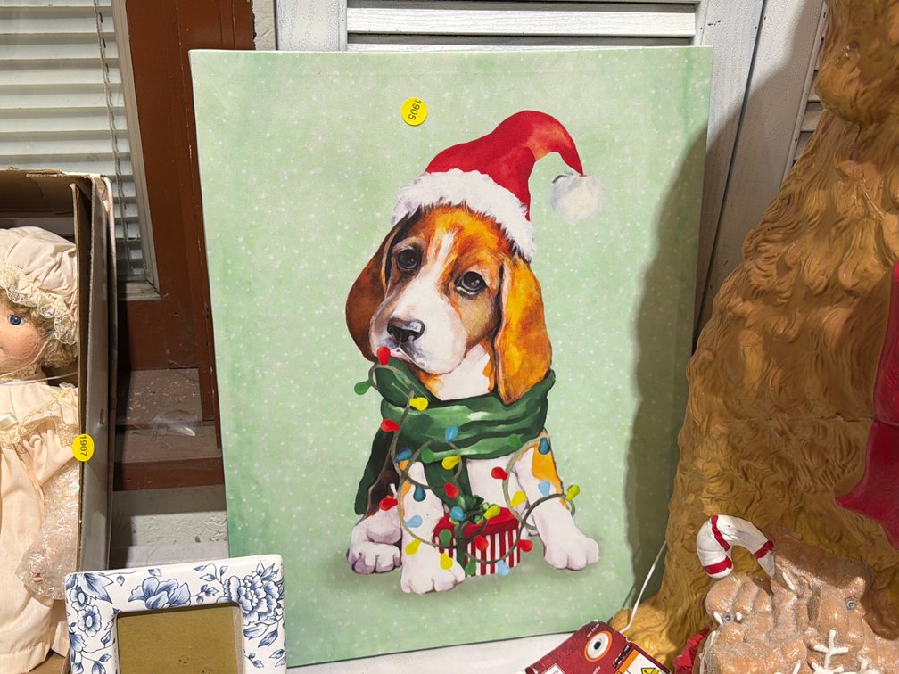 BEAGLE CANVAS PRINT