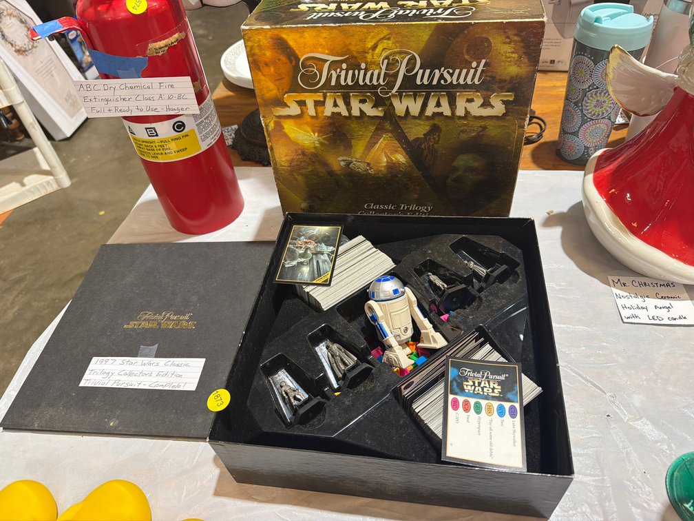 1997 STAR WARS CLASSIC TRILOGY COLLECTORS EDITION TRIVIAL PURSUIT GAME