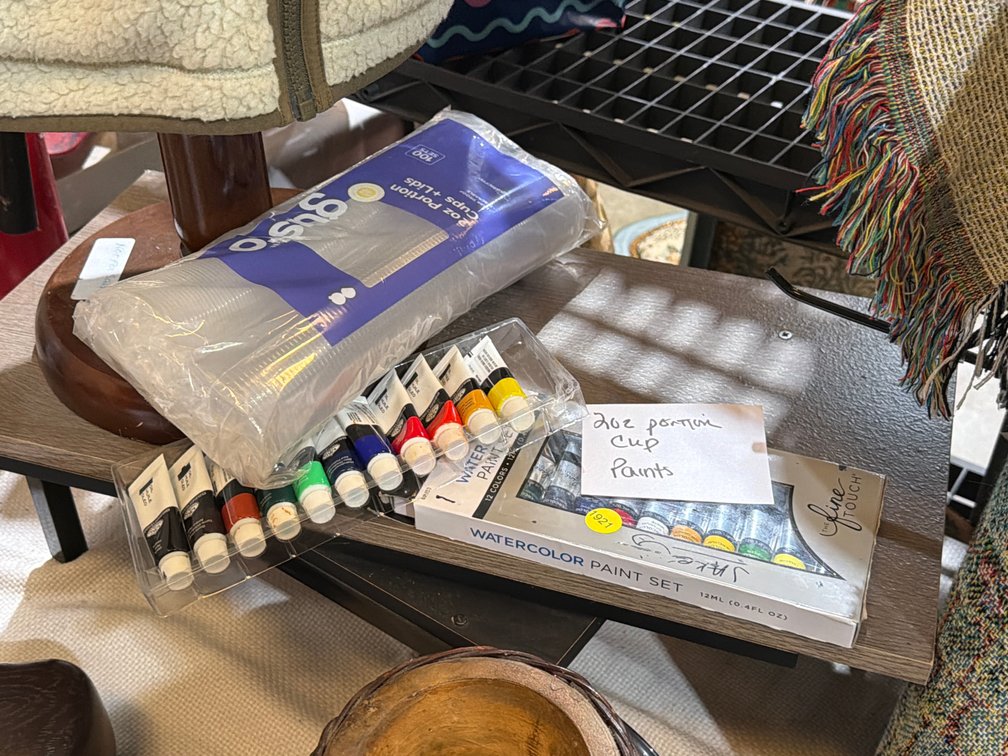 2 OZ PORTION CUPS, WATER COLOR PAINTS