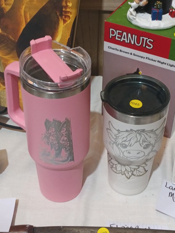 (2) TUMBLERS