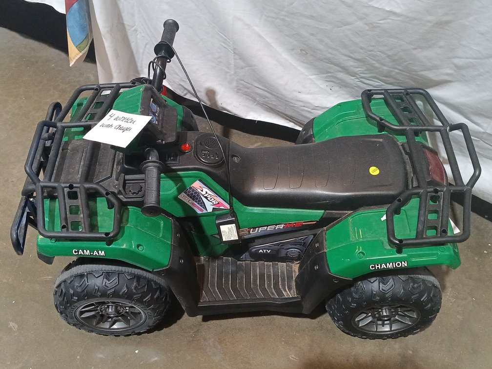 KIDS 4 WHEELER WITH CHARGER