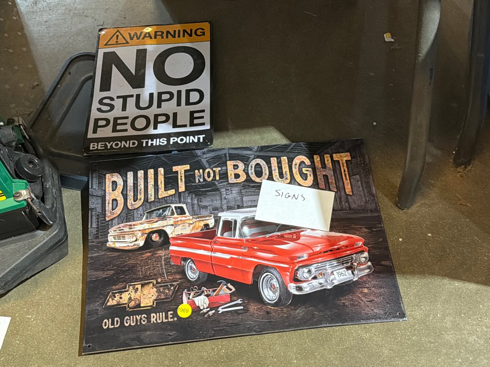TWO SIGNS