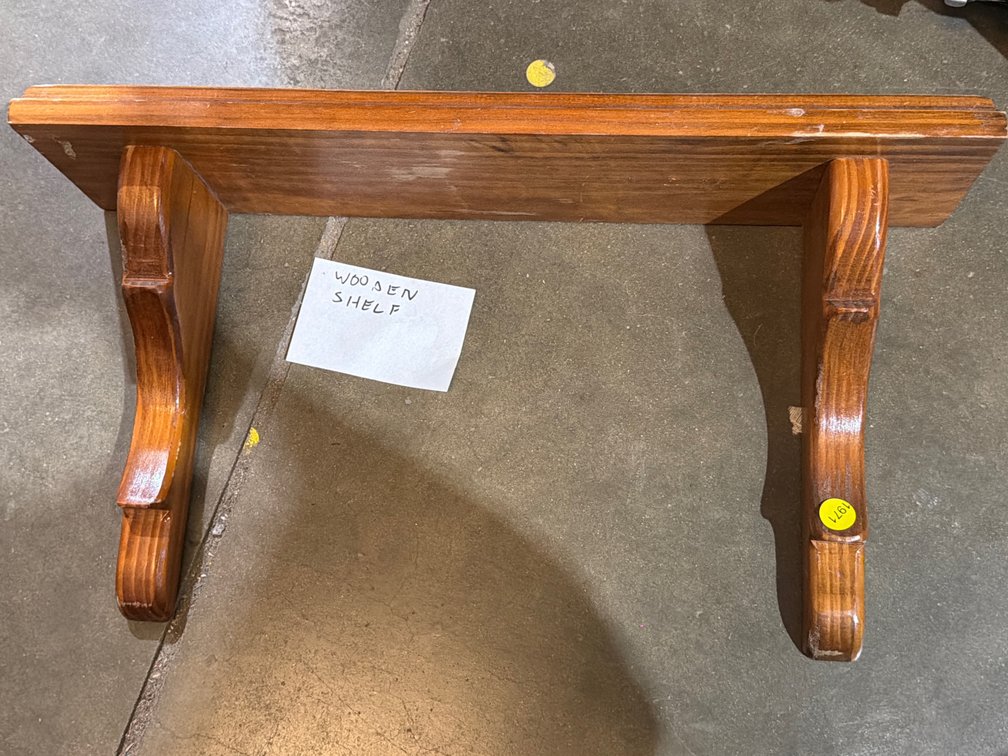 SMALL WOODEN SHELF