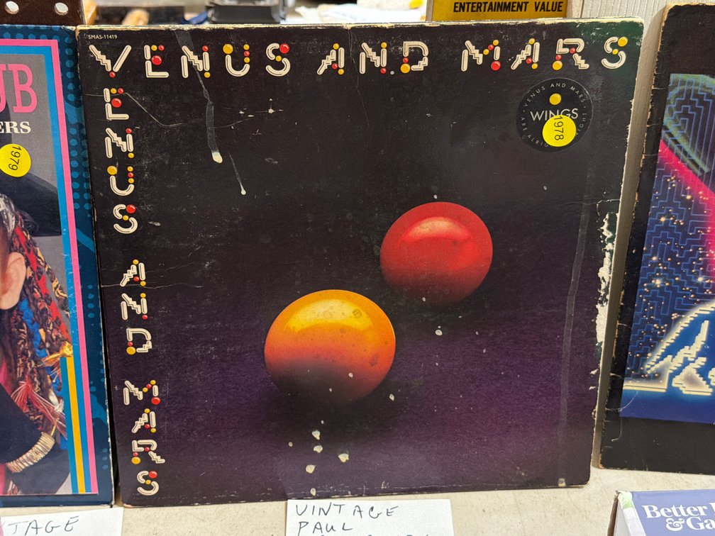VINTAGE PAUL MCCARTNEY & WINGS  RECORD ALBUM