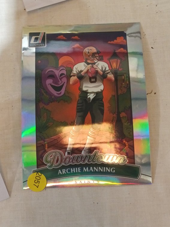 JUMBO ARCH MANNING CARD