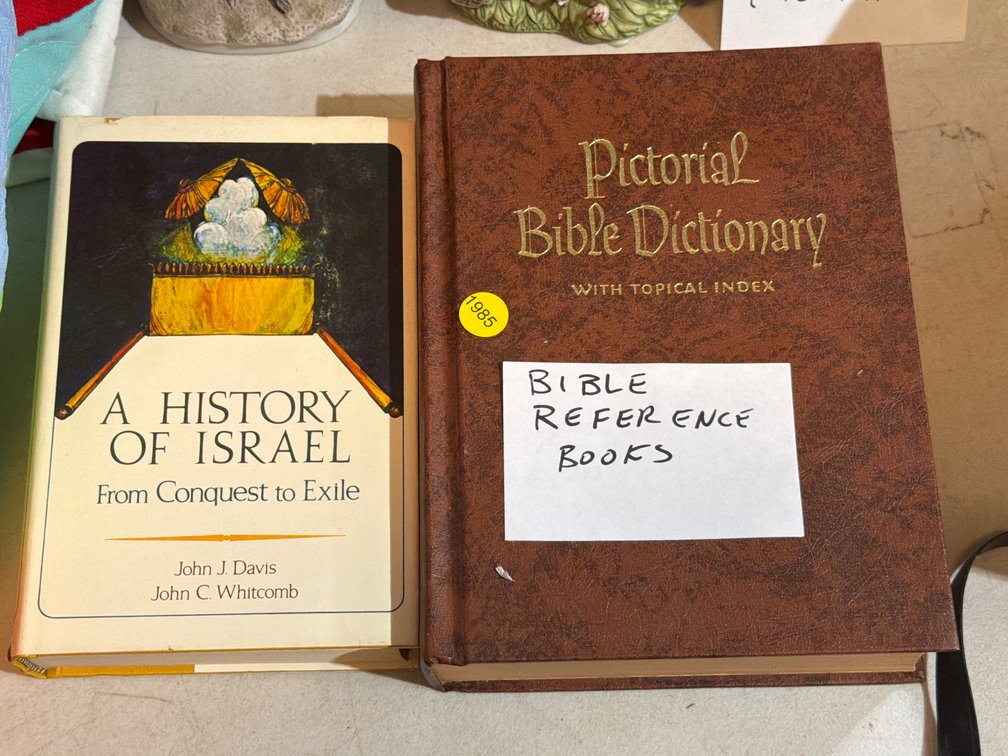 BIBLE REFERENCE BOOKS