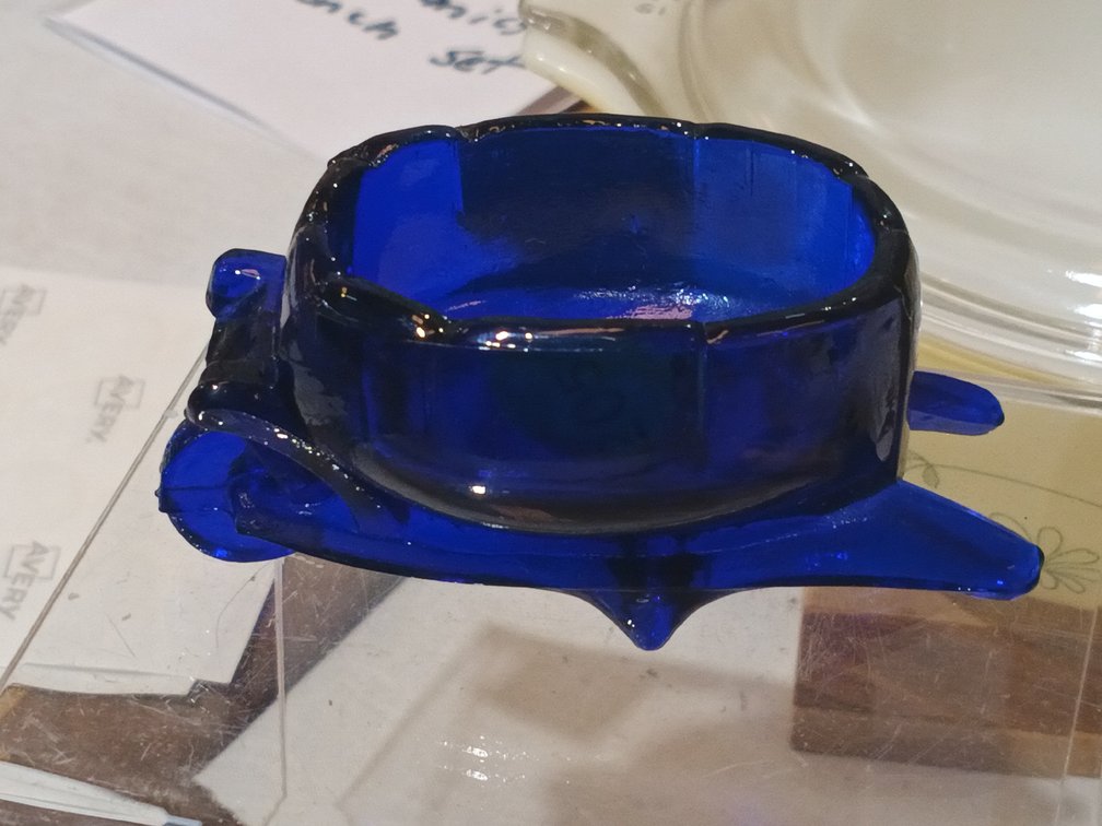 BLUE COBALT WHEEL BARROW