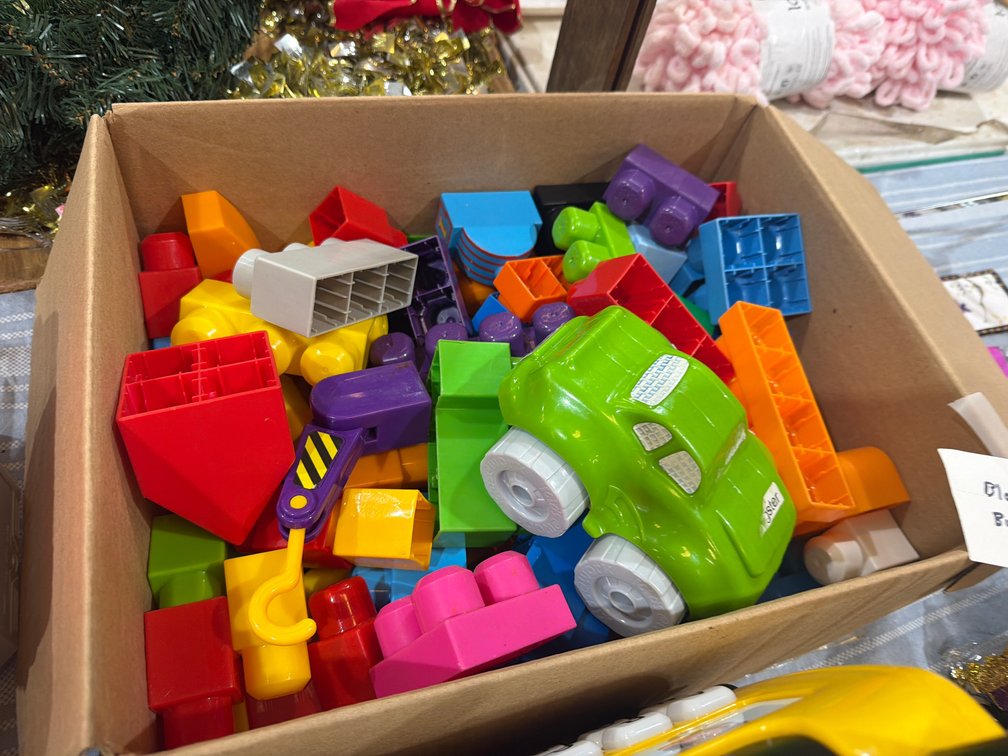 BOX OF BLOCKS