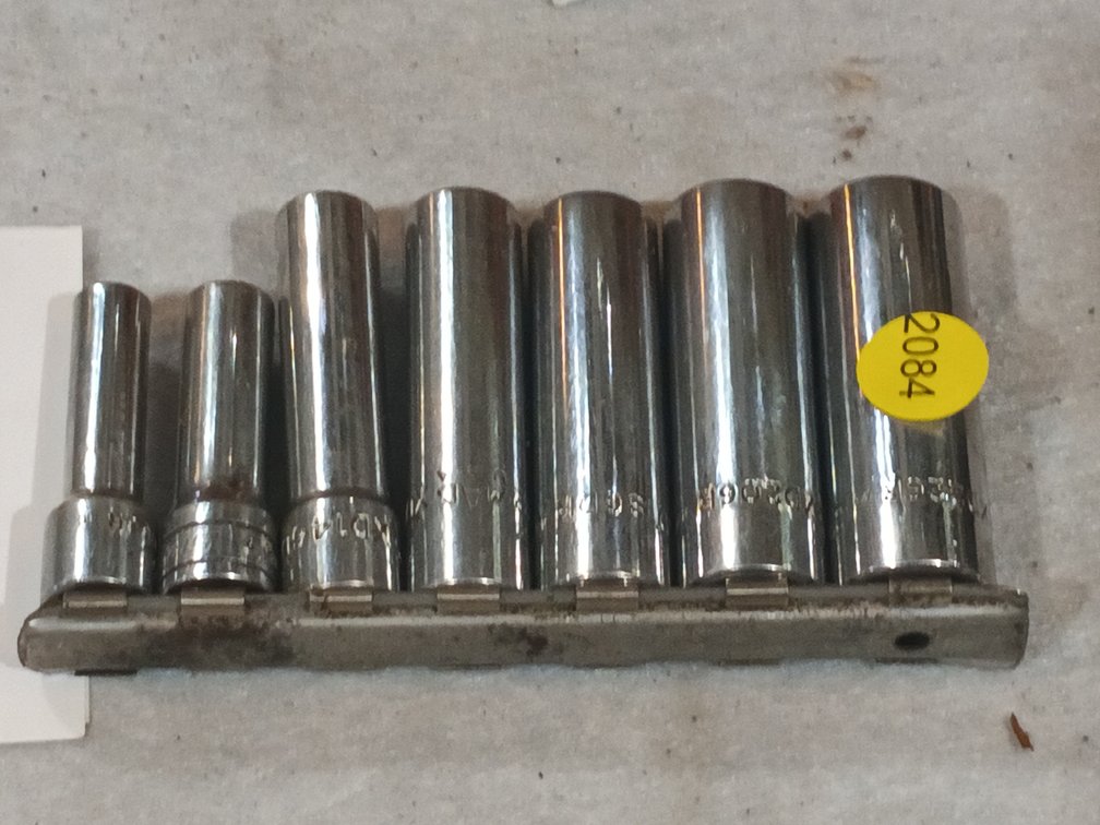 MAC TOOLS 3/8" DRIVE DEEPWELL SOCKET SET