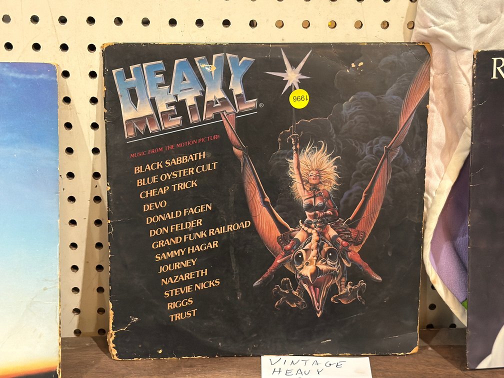 HEAVY METAL RECORD ABLUM