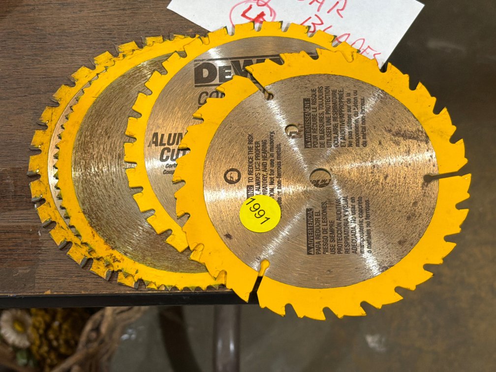 (4) 5” CIRCULAR SAW