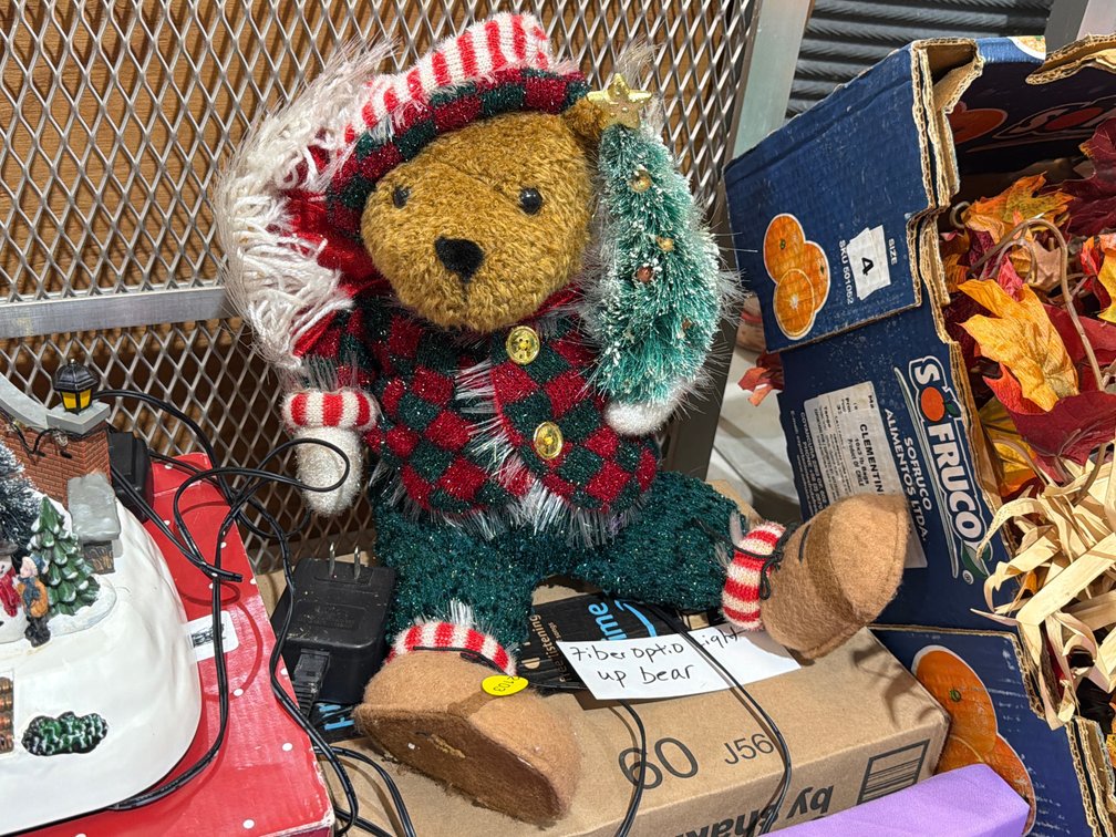 FIBER OPTIC LIGHT UP BEAR
