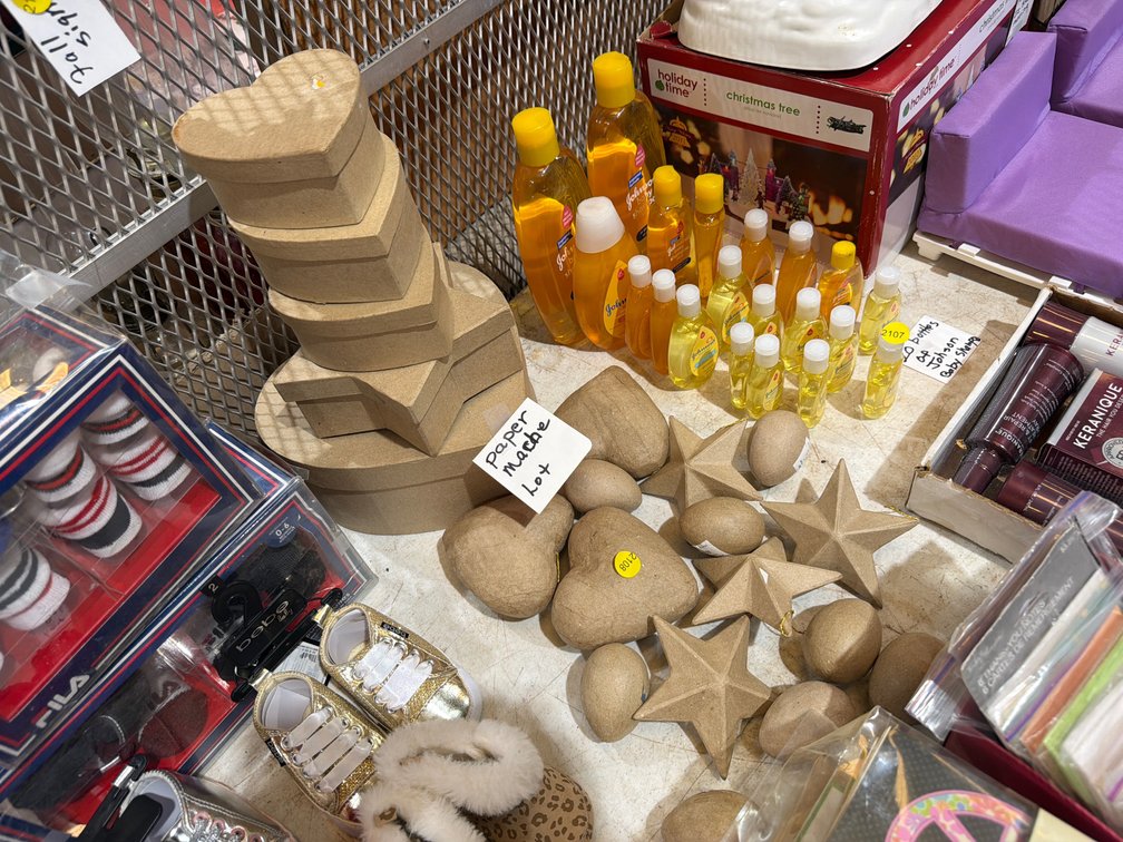 PAPER MACHE LOT