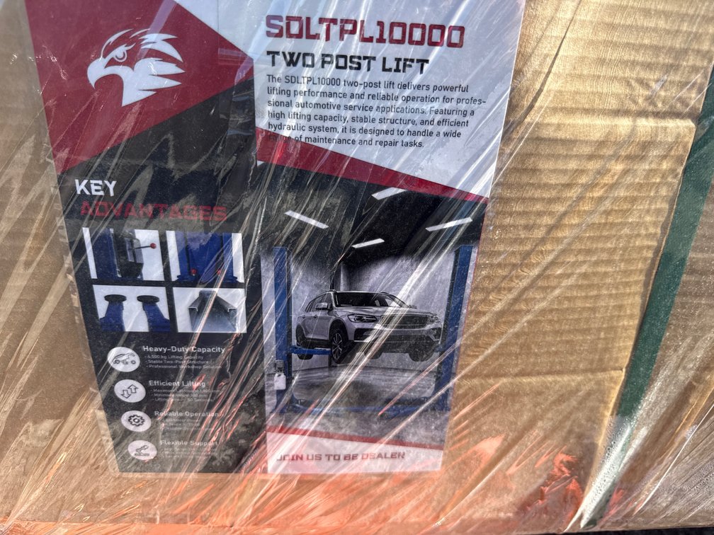 SDLTPL10000 2 POST CAR LIFT