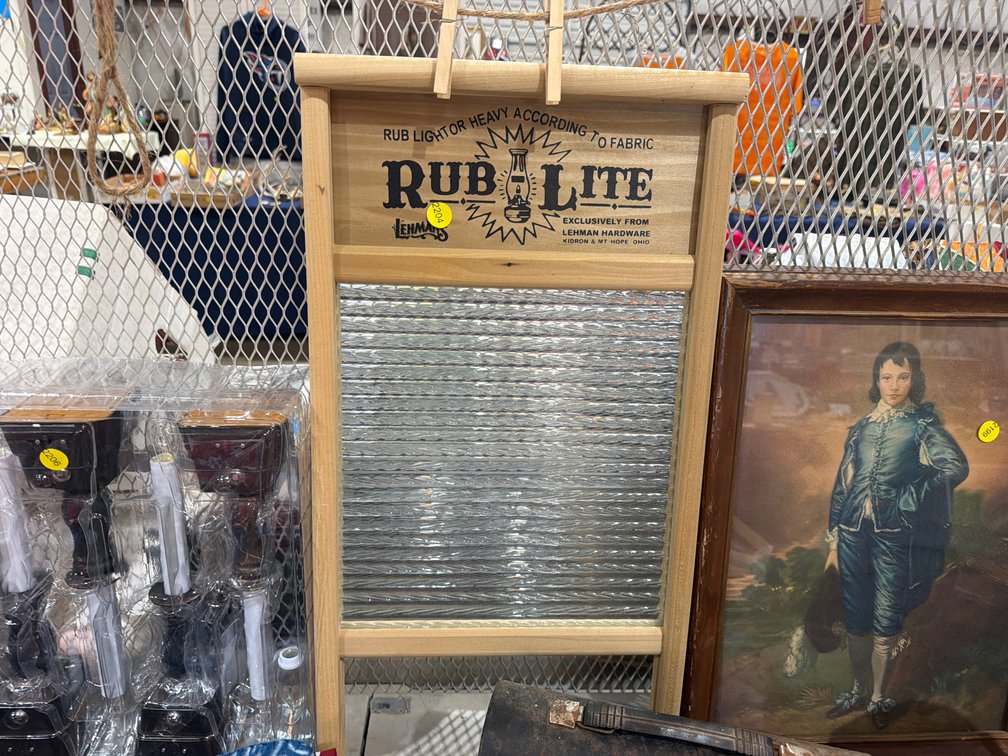 RUB LOTE GLASS WASHBOARD