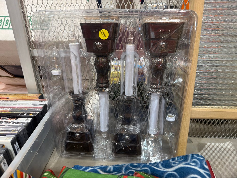 BATTERY CANDLE STICKS