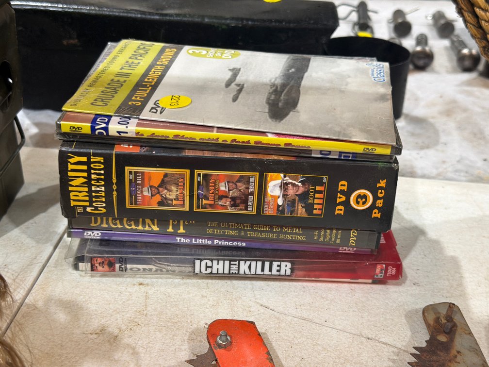 LOT OF DVDS