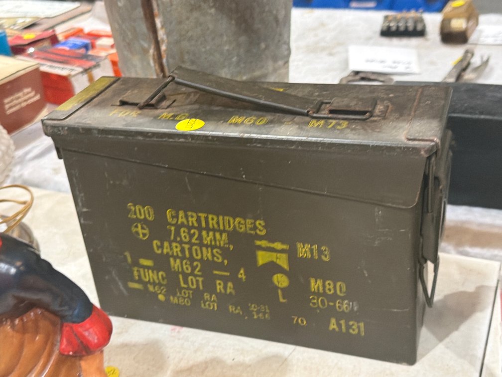 AMMO CAN AND CONTENTS