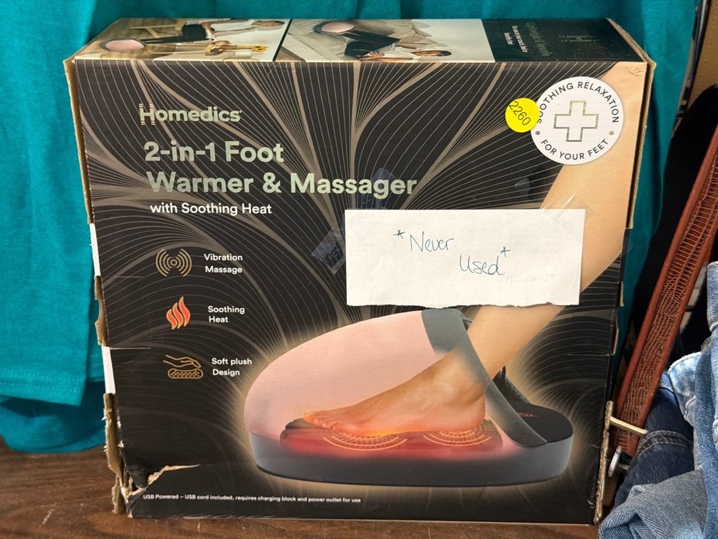 FEET MASSAGER / WARMER