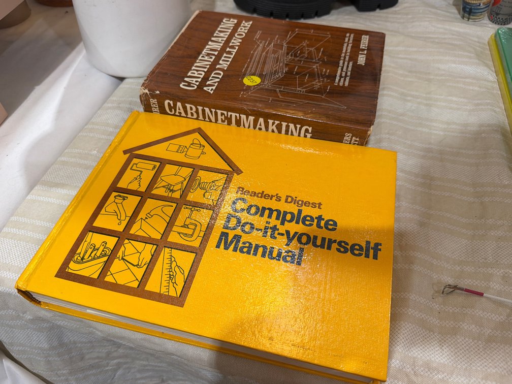 DIY AND CABINET BOOKS