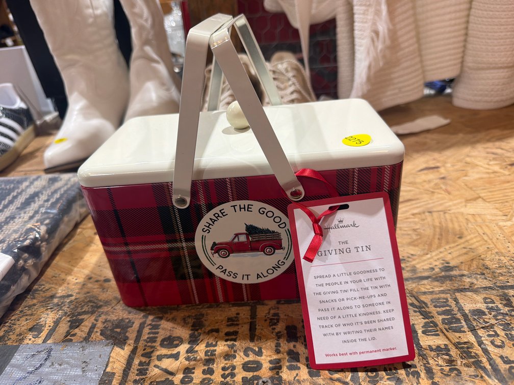 THE GIVING TIN BY HALLMARK