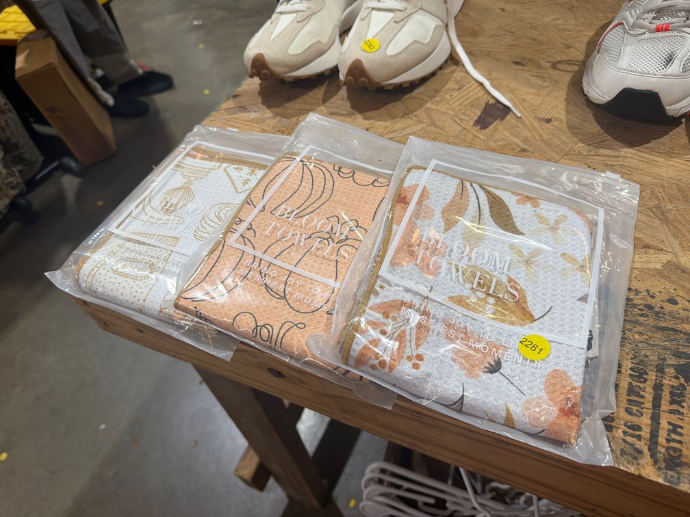 3 FALL BLOOM TOWELS