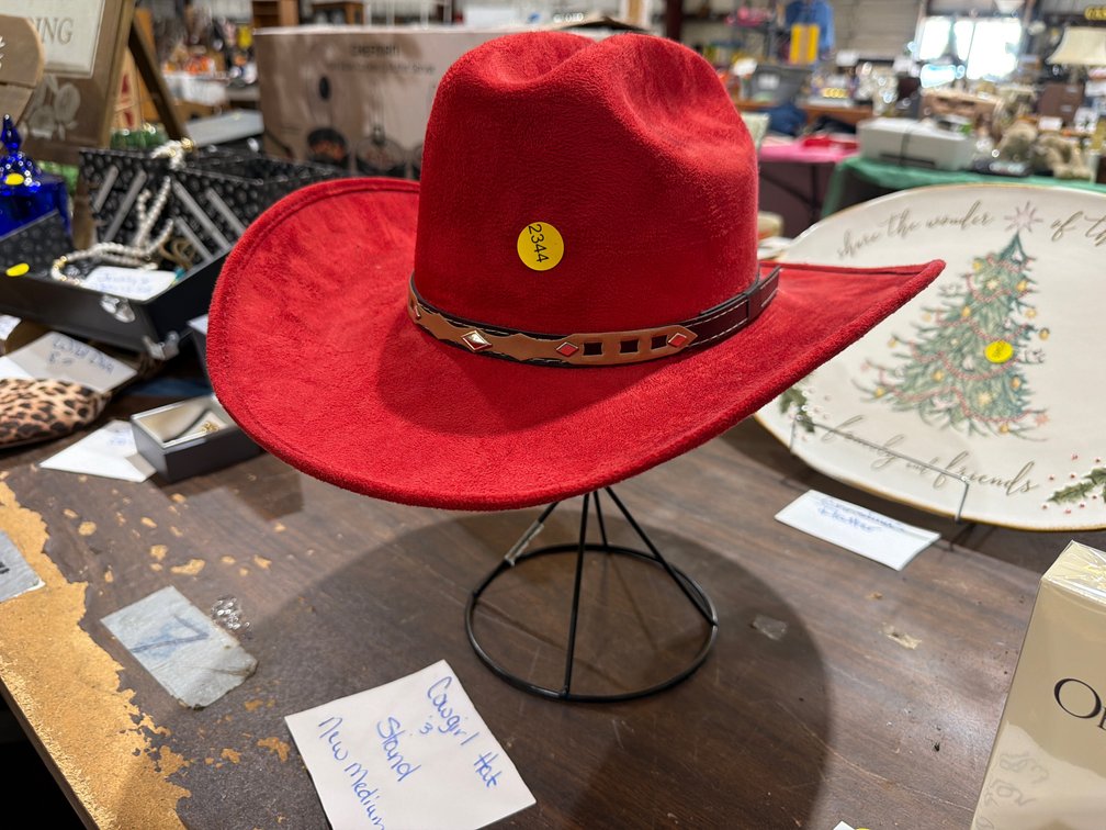 COWGIRL HAT & STAND