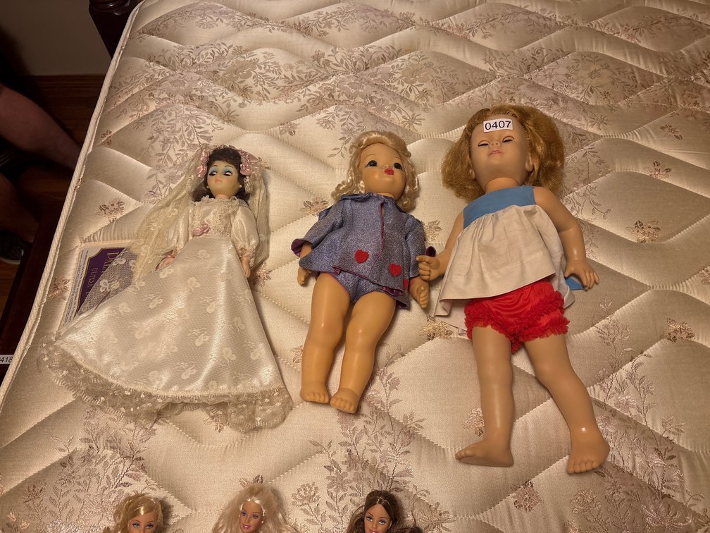 (3) VINTAGE DOLLS
