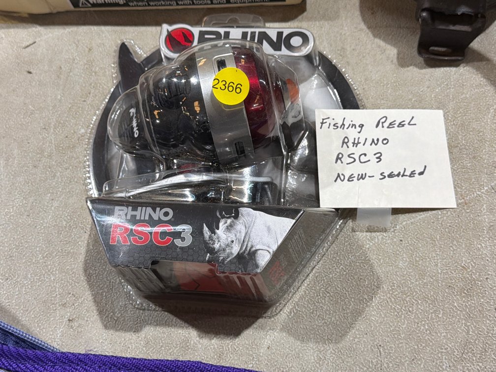 NEW RHINO RSC 3 FISHING REEL