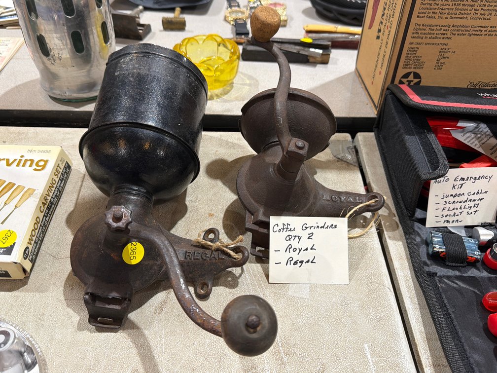 ROYAL & REGAL COFFEE GRINDERS
