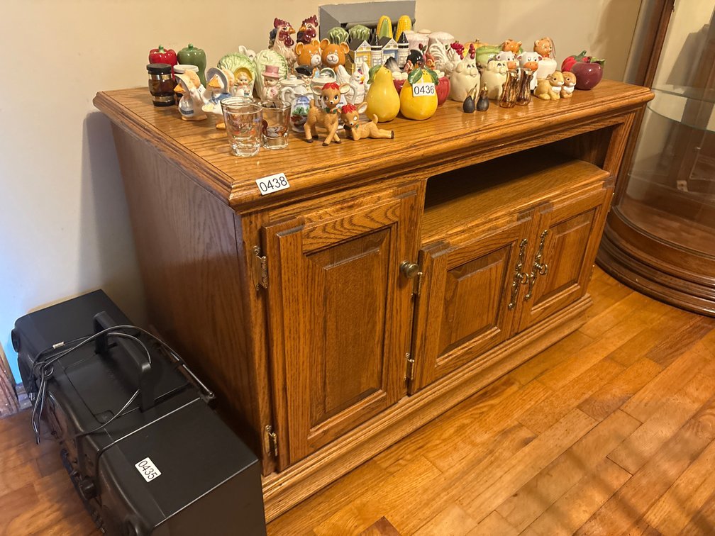 OAK MULTI PURPOSE STAND
