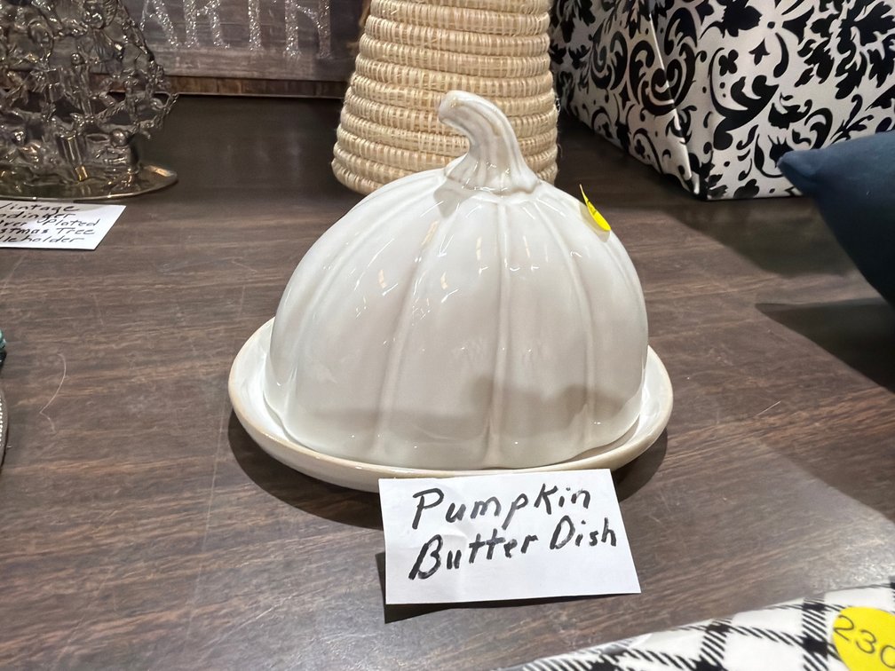 PUMPKIN BUTTER DISH