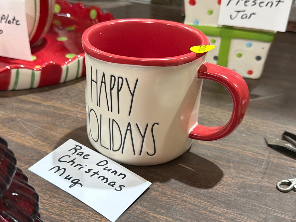 RAE DUNN CHRISTMAS MUG