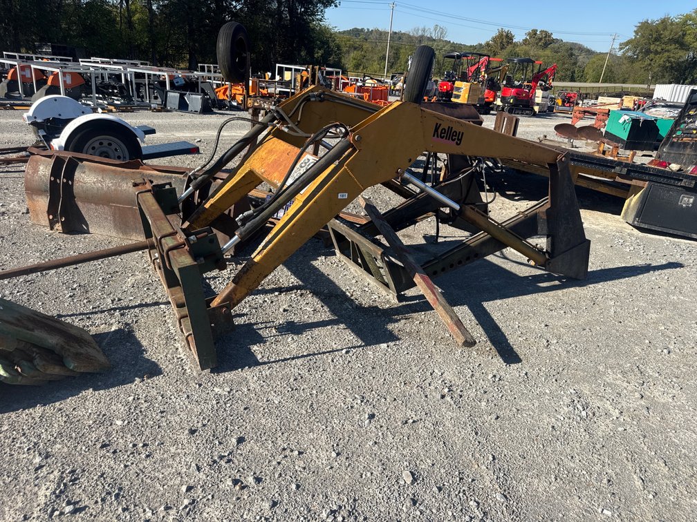 KELLEY FRONT END LOADER WITH SPEAR AND BUCKET