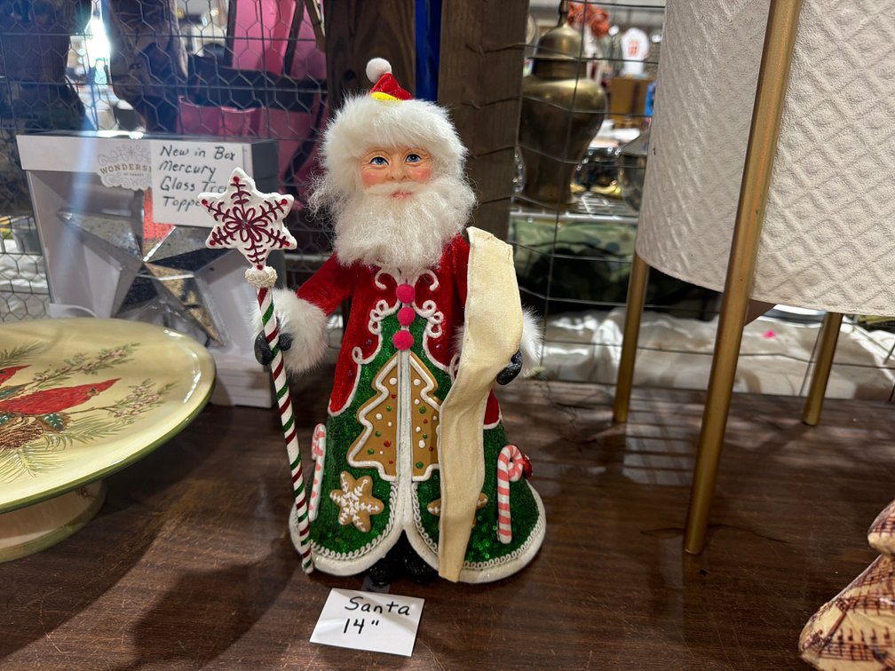14” DECOR SANTA