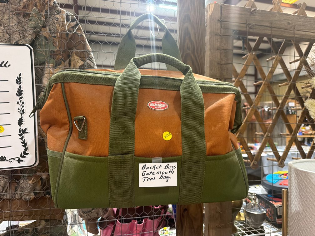BUCKET BOSS GATEMOUTH TOOL BAG