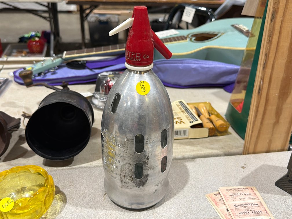 SELTZ WATER SIPHON BOTTLE