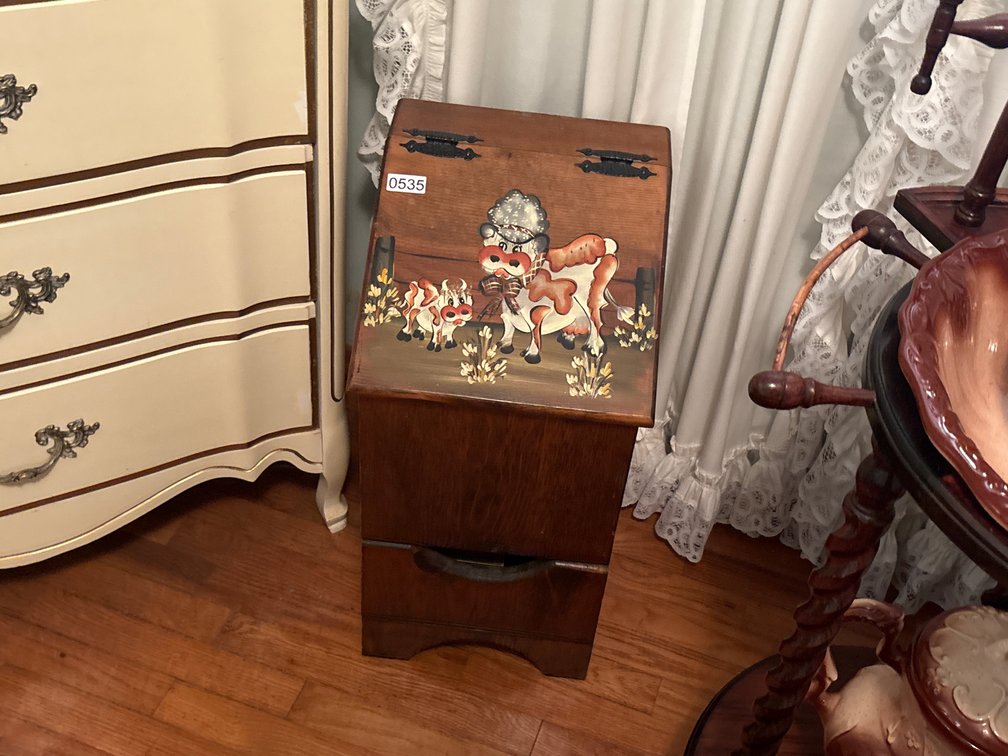 VINTAGE POTATO BOX