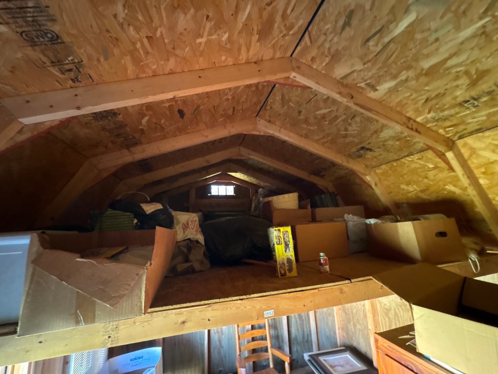 CONTENTS TOP LEFT SHED ATTIC