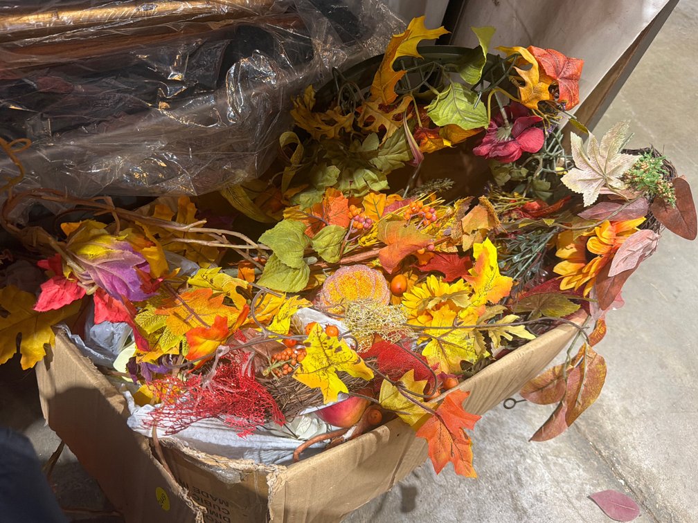 BOX OF FALL FLORALS